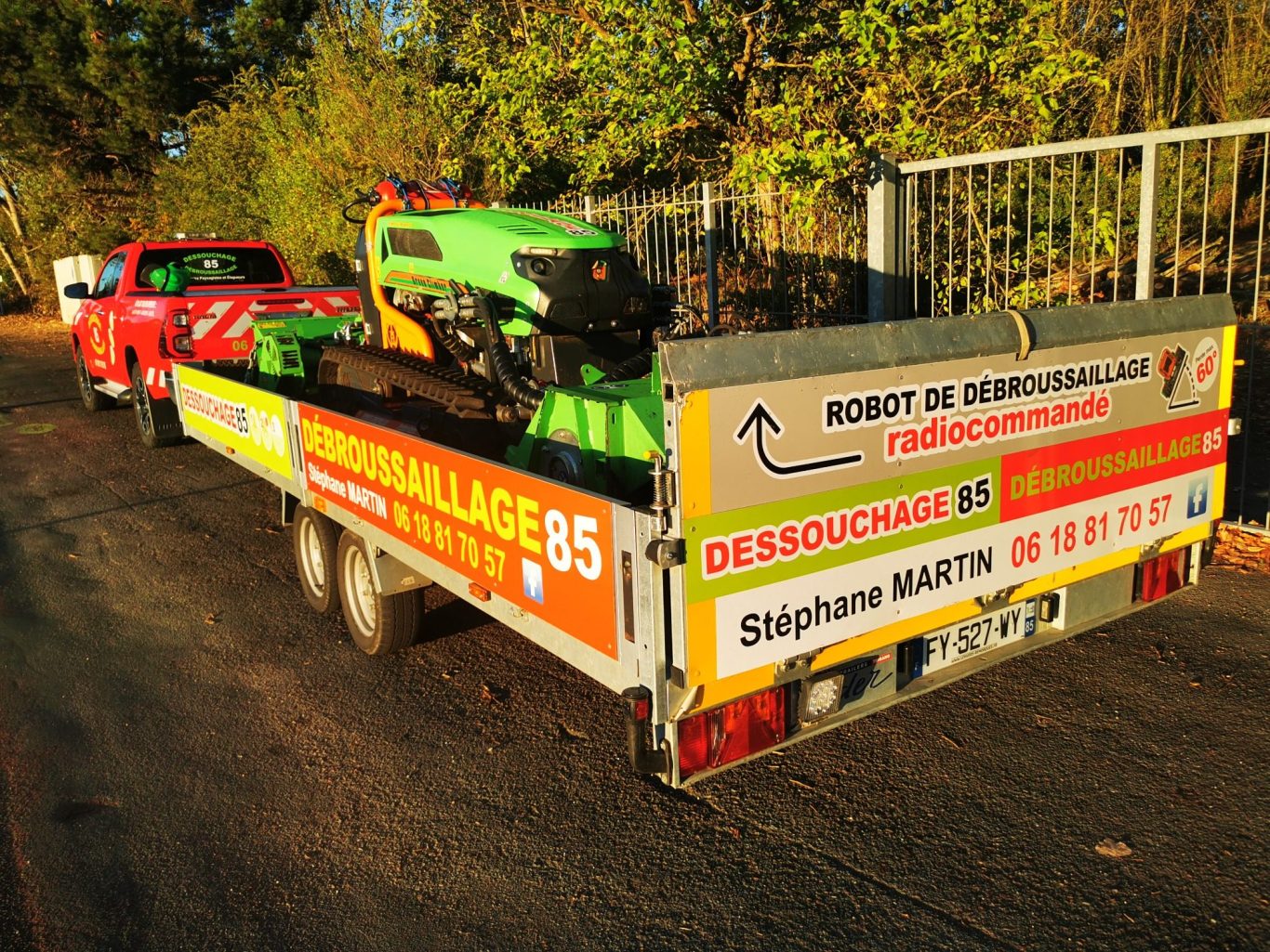 ROBOT LV500 PRO REMORQUE